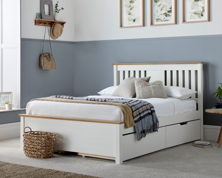 Bedmaster Chester Wooden storage Drawer Bed Frame