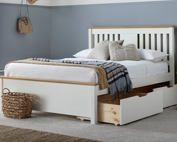 Bedmaster Chester Wooden storage Drawer Bed Frame