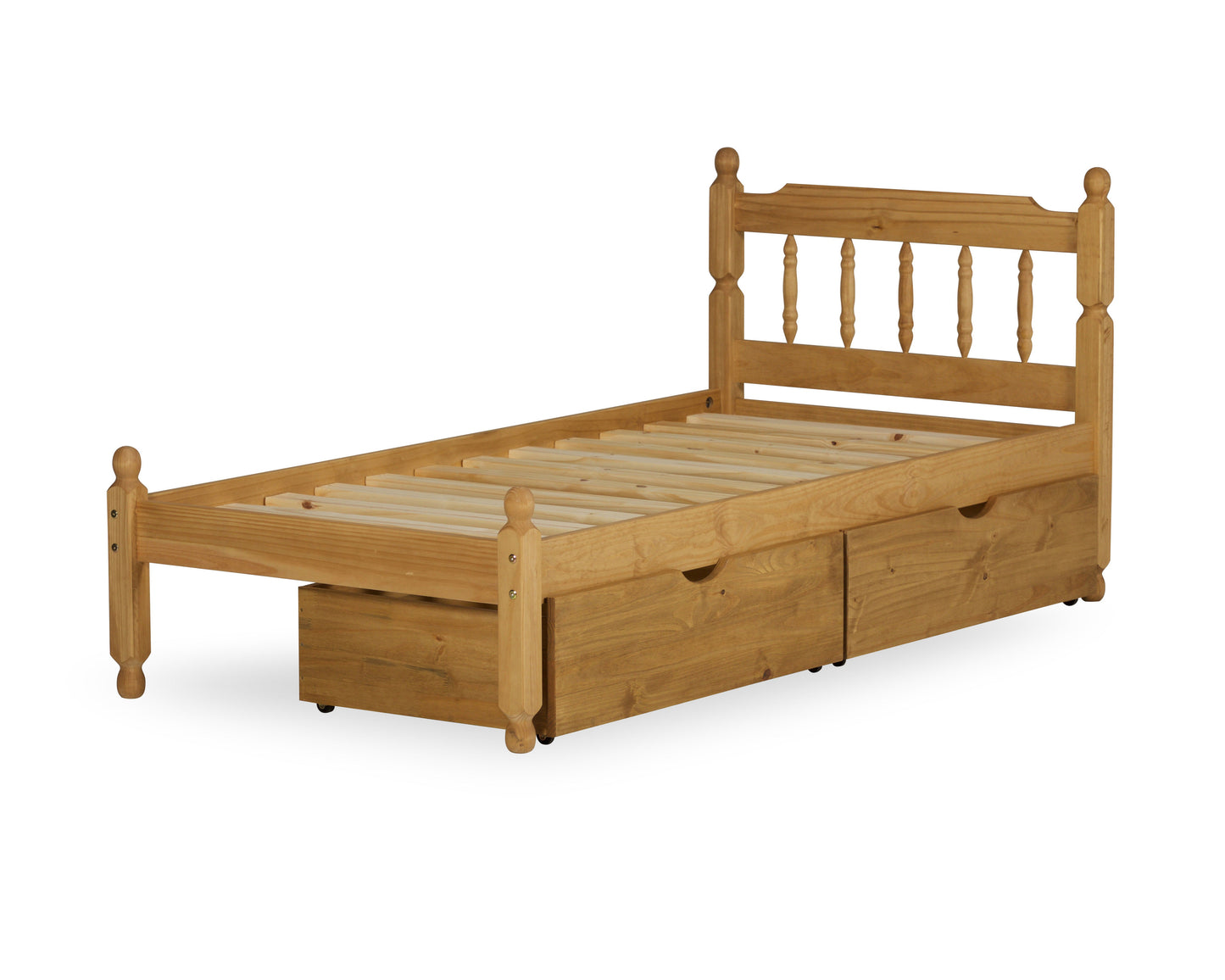 Chessington Bed Frame With Storage-Kidzzz Beds
