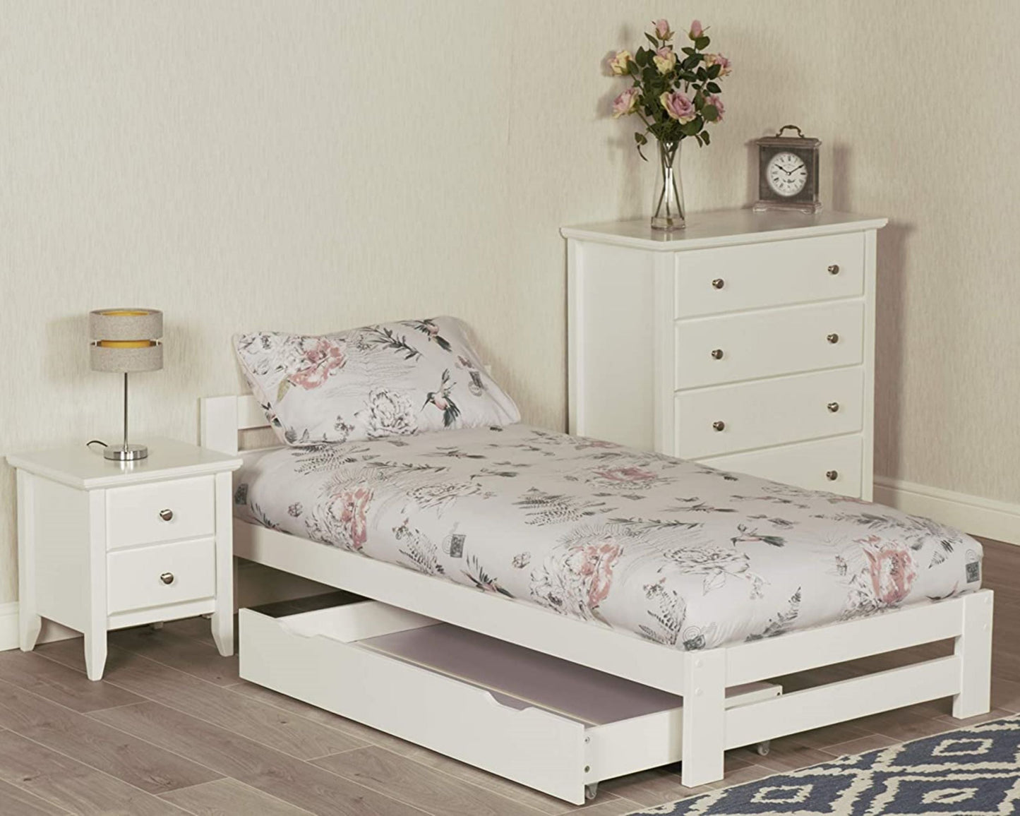 Better Sommer Bed Frame White Single-Better Bed Company