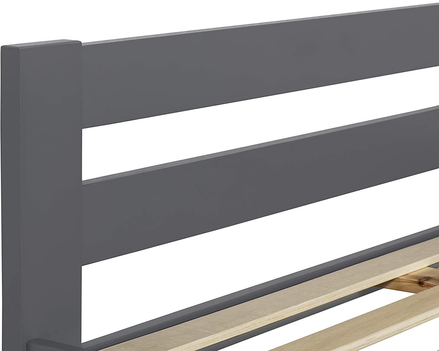 Better Sommer Bed Frame Grey Headboard-Better Bed Company
