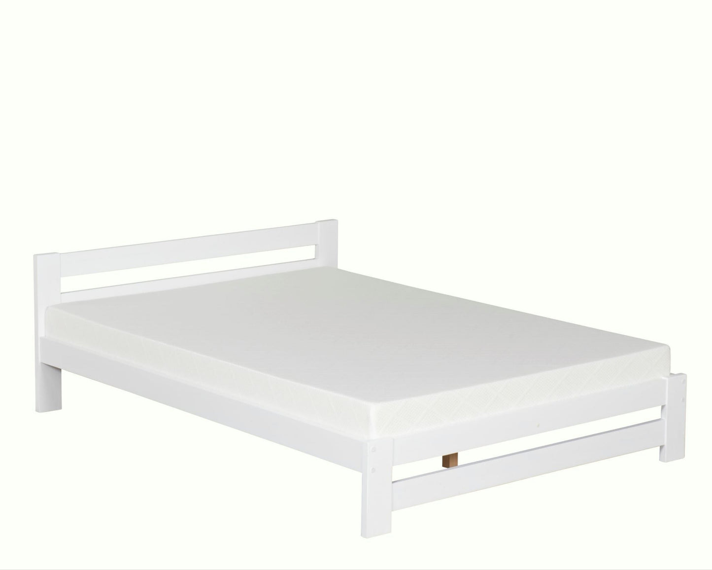 Better Sommer Bed Frame White From Other View-Better Bed Company