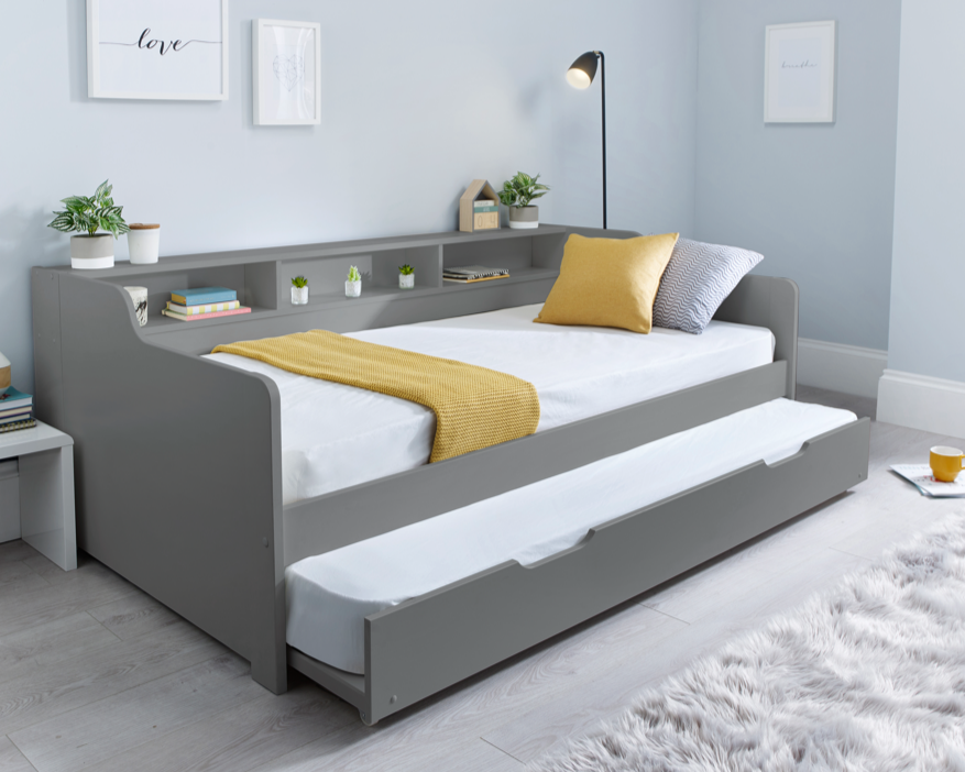 Bedmaster Tyler Guest Bed Grey-Better Bed Company