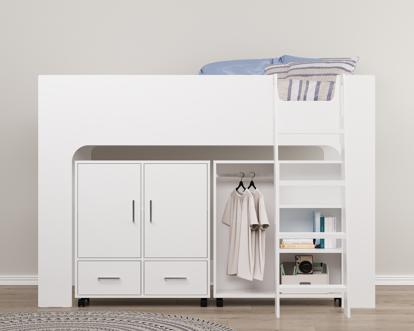 Flintshire Eden Mid Sleeper-Kidzzz Beds