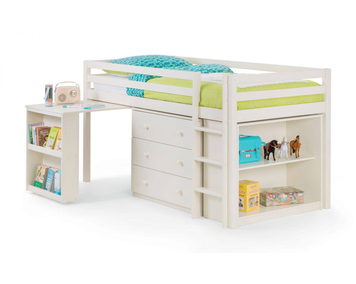 Julian Bowen Roxy Single Storage Sleep Station Bed With Desk
