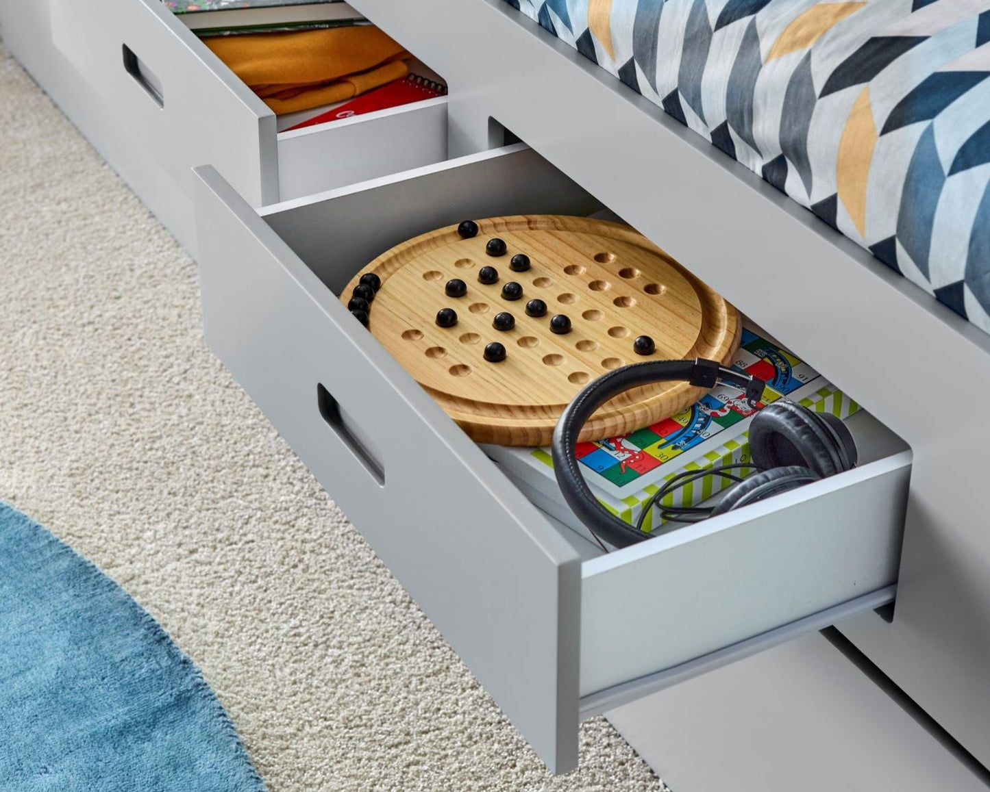 Bedmaster Veera Wooden Drawer Guest Bed