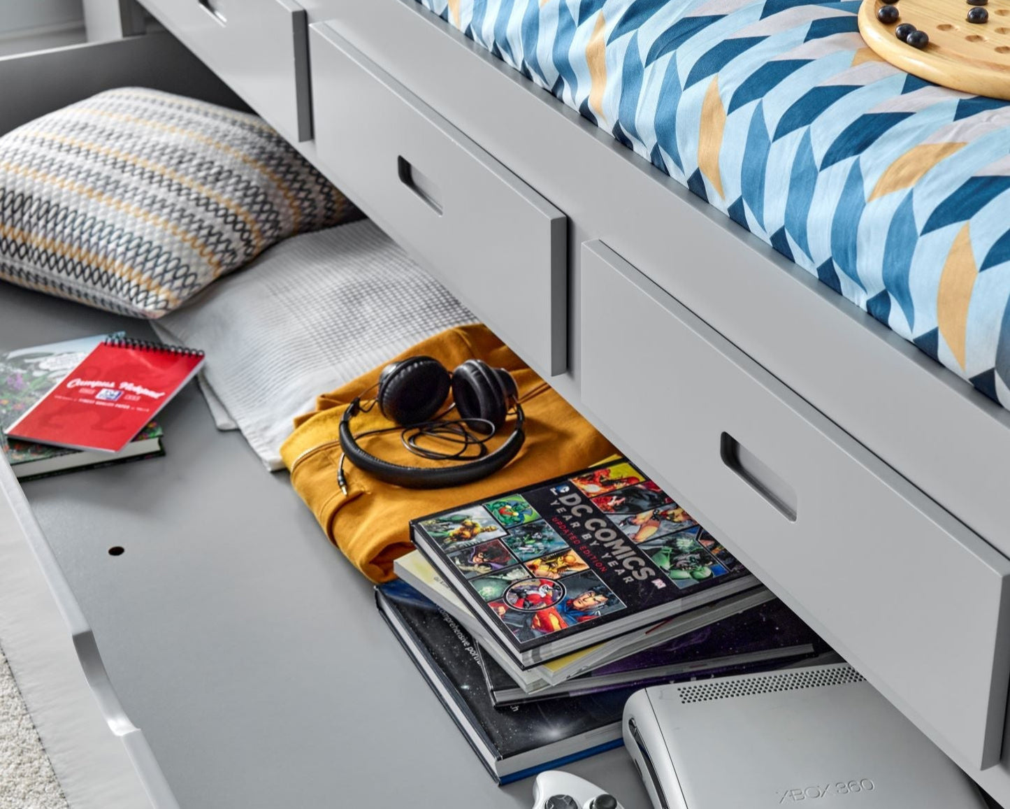 Bedmaster Veera Wooden Drawer Guest Bed