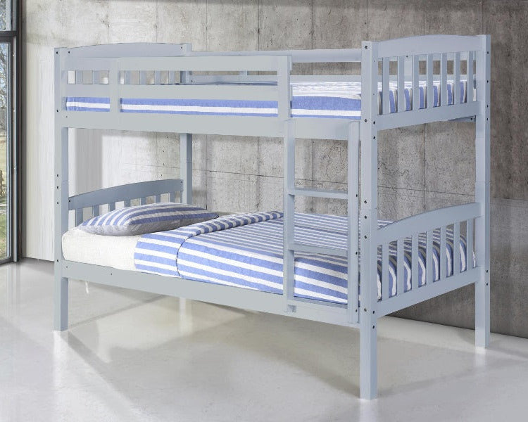 Heartlands Furniture Ashbrook White Single Wooden Bunk Bed