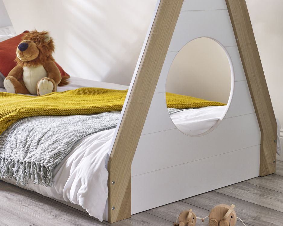 Julian Bowen Festival Tent Bed Circle Cut Out On Side-Better Bed Company