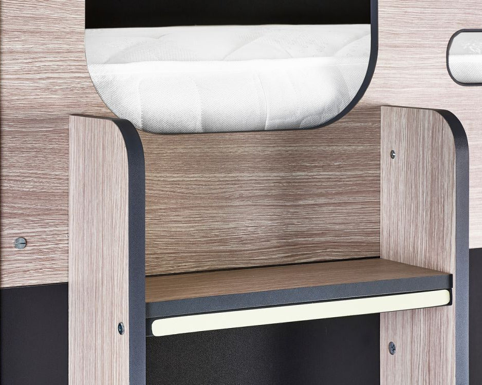 Julian Bowen Hercules Wooden Single Storage Highsleeper Bed