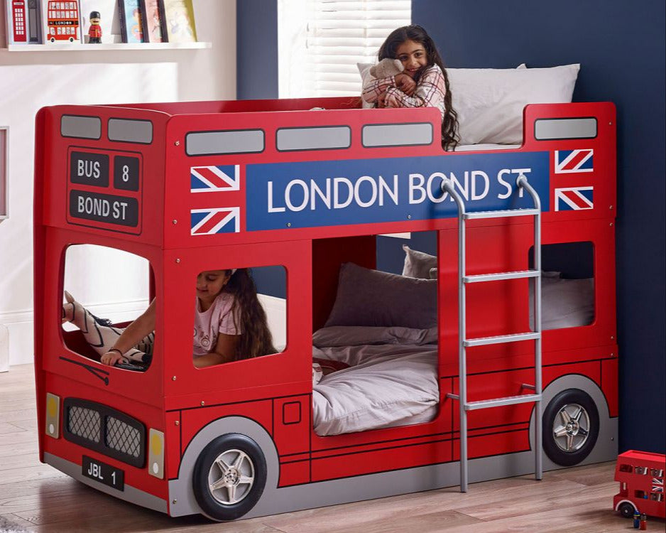 Julian Bowen London Bus Bunk bed-Better Bed Company