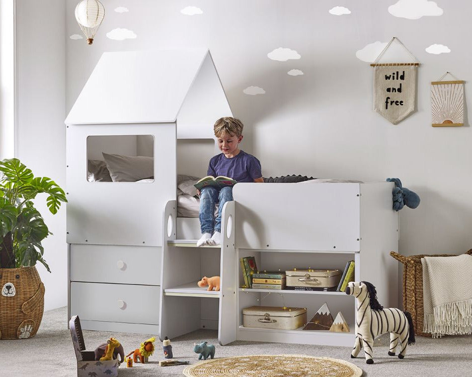 Julian Bowen Orpheus Midsleeper White-Better Bed Company
