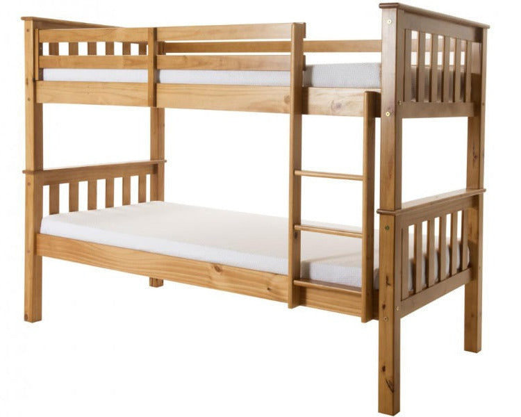 Heartlands Furniture Wooden Porto Bunk Bed