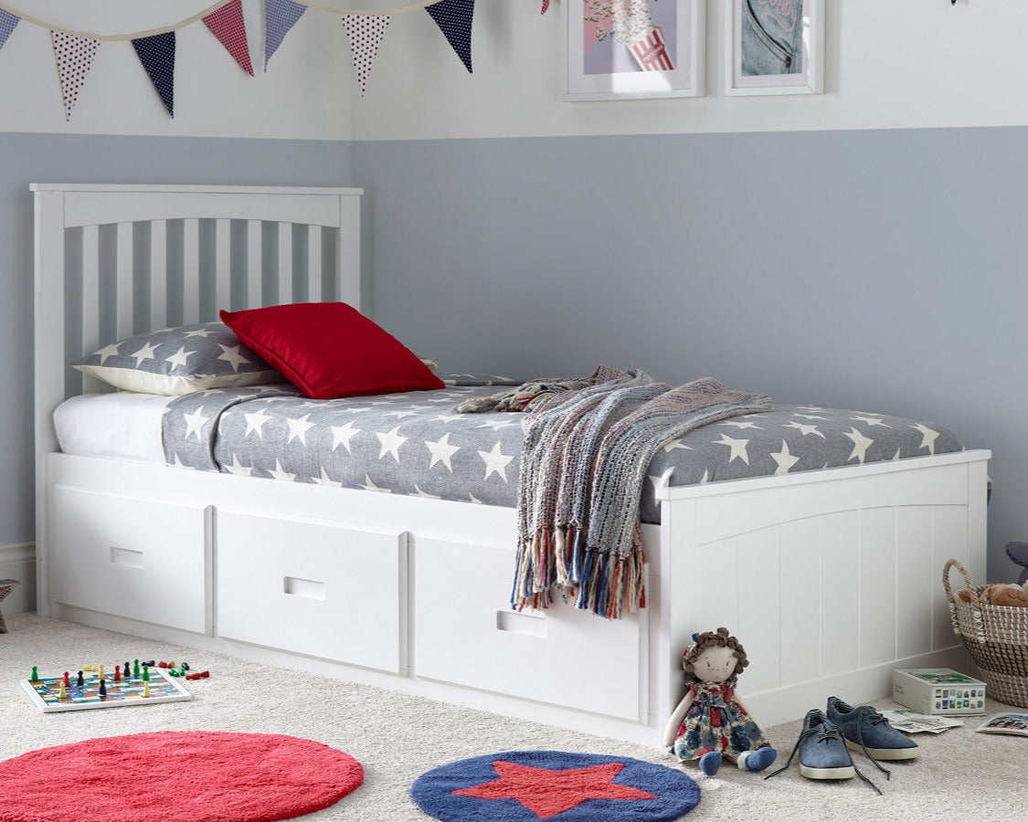 Bedmaster Quest Wooden 3 Drawer Bed-Better Bed Company