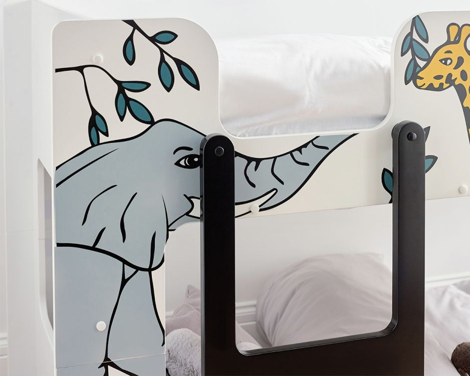 Julian Bowen Safari Bunk Bed Entry Close Up-Better Bed Company
