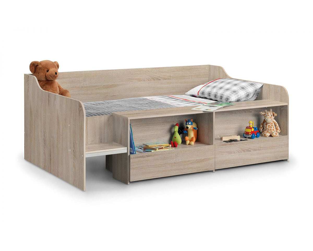 Julian Bowen Stella Wooden Storage low sleeper Bed