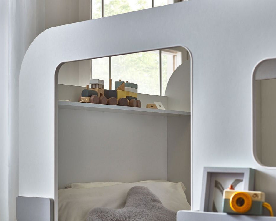 Julian Bowen Tourer Caravan Bed In Sleeping Area Shelf-Better Bed Company