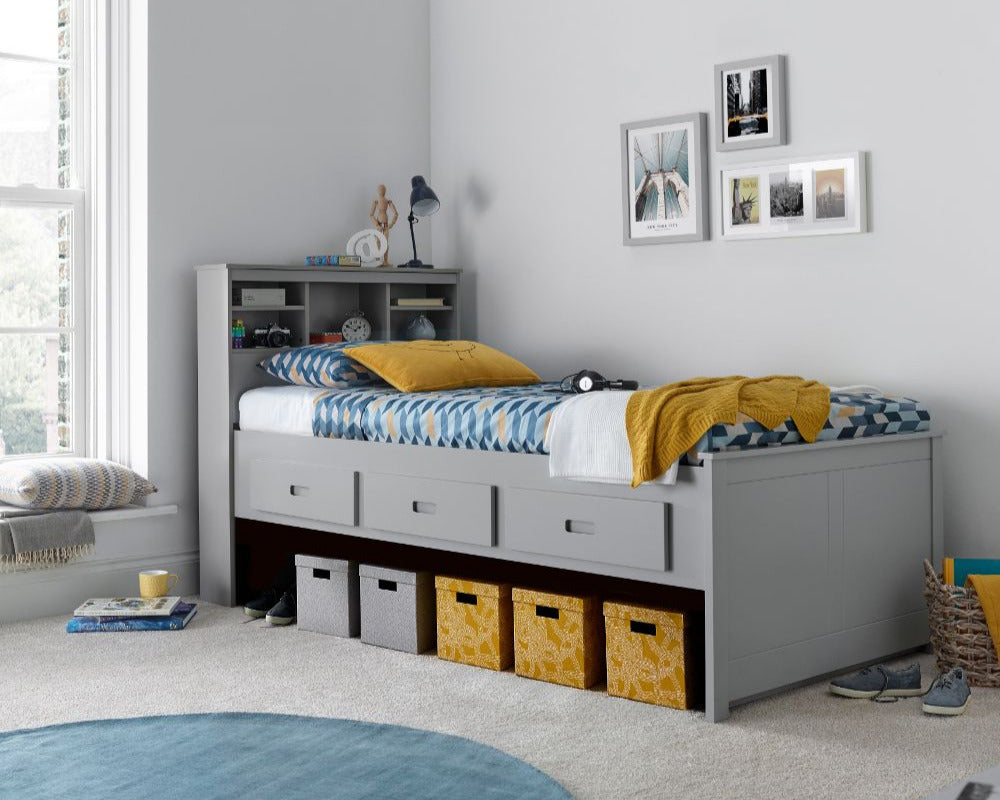 Bedmaster Veera Wooden Drawer Guest Bed