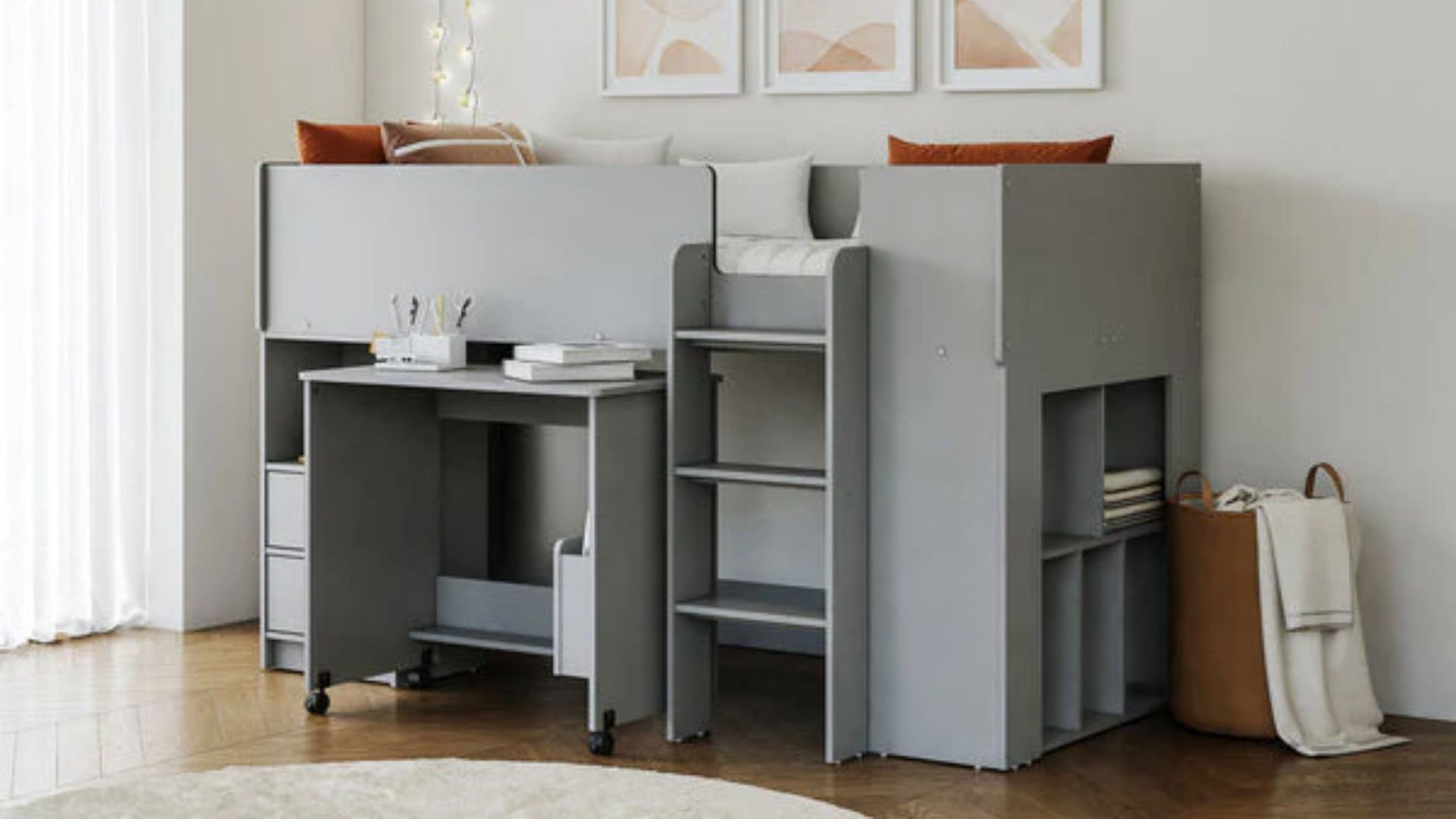 The Benefits of Mid Sleeper Beds | Blog – Kidzzz Beds