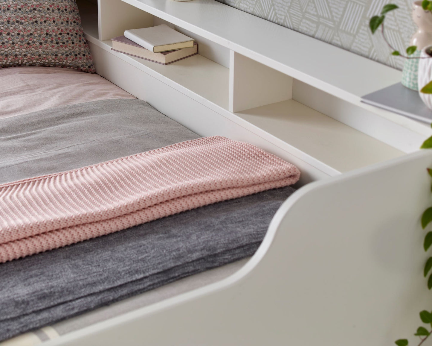 Bedmaster Tyler Wooden Guest Bed With Trundle