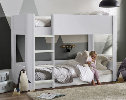 Julian Bowen Solomon Bunk Bed White-Better Bed Company