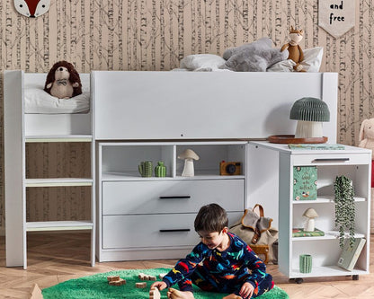 Julian Bowen Otis Midsleeper White-Better Bed Company