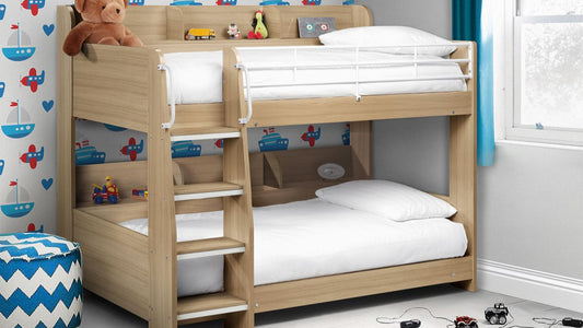 Julian Bowen Domino Single Wooden Storage Bunk Bed