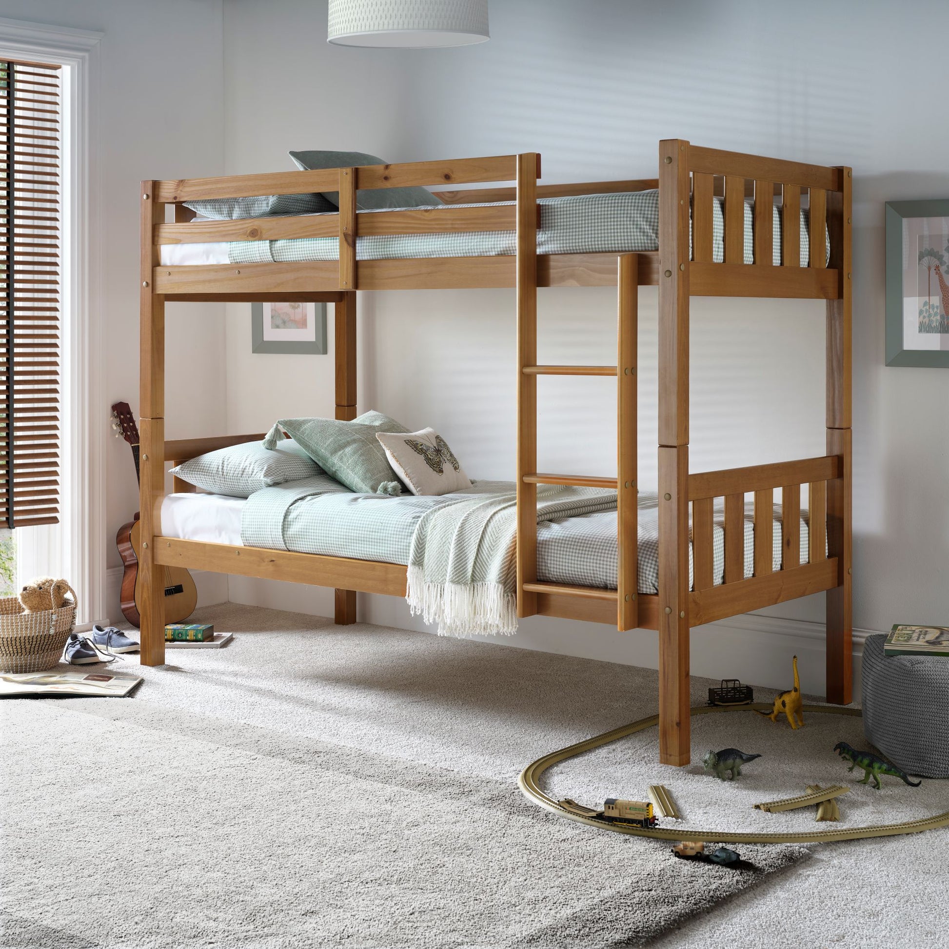 Bedmaster Icon Kids Single Wooden Bunk Bed-Kidzzz Beds