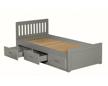 Birmingham Wooden Storage Drawer Bed Frame