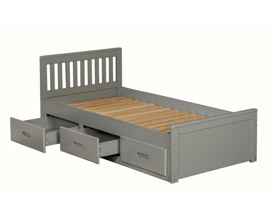 Birmingham Wooden Storage Drawer Bed Frame