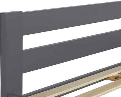 Better Sommer Bed Frame Grey Headboard-Better Bed Company
