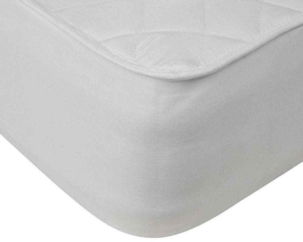 110g Quilted Polycotton Mattress Protector-kidzzz Beds