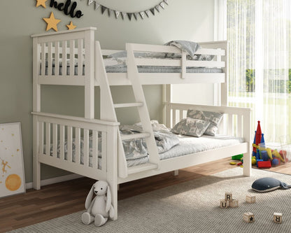 Bedmaster Carra Wooden Triple Sleeper Bunk Bed