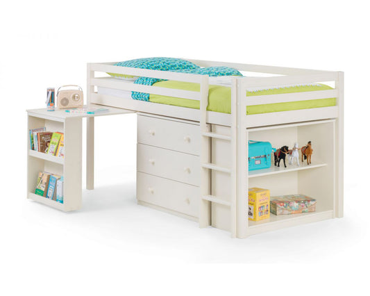 Julian Bowen Roxy Single Storage Sleep Station Bed With Desk