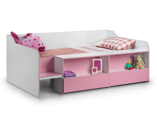 Julian Bowen Stella Wooden Storage low sleeper Bed