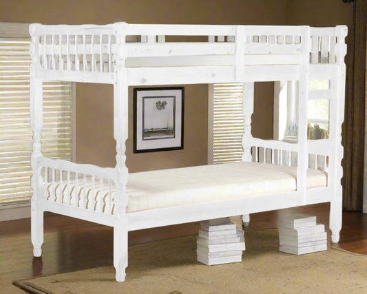 Heartlands Milano Bunk Bed White-Kidzzz Beds