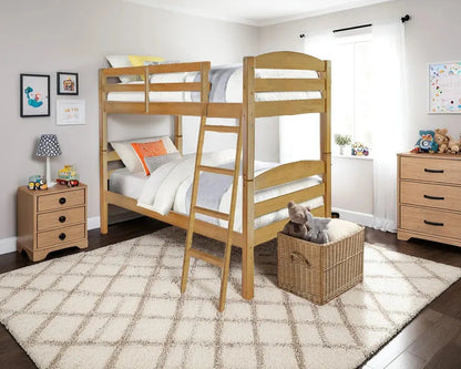 Wholesale Beds Moderna Bunk Bed Pine-Better Bed Company