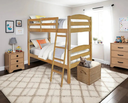 Wholesale Beds Moderna Bunk Bed Pine-Better Bed Company