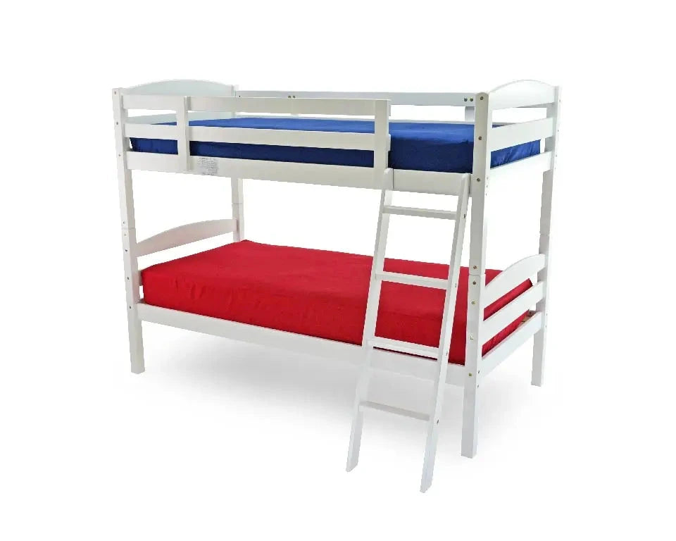 Wholesale Beds Moderna Bunk Bed White-Better Bed Company