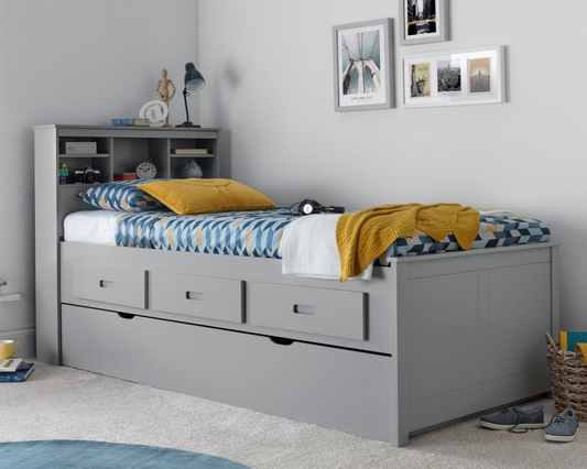 Bedmaster Veera Wooden Drawer Guest Bed