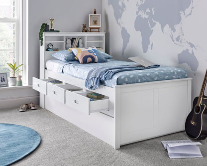 Bedmaster Veera Wooden Drawer Guest Bed