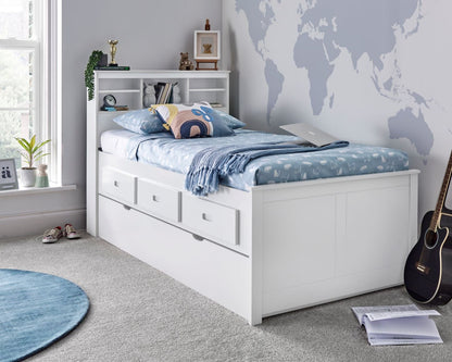 Bedmaster Veera Wooden Drawer Guest Bed
