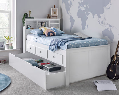 Bedmaster Veera Wooden Drawer Guest Bed