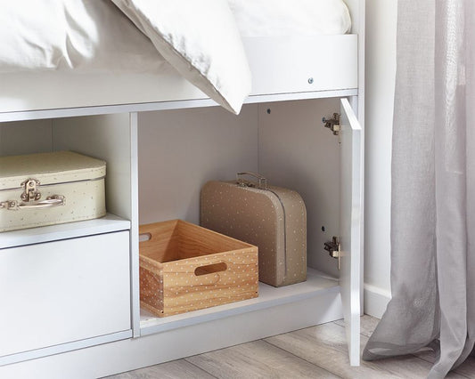 Julian Bowen Atom Low Sleeper Inside Drawer-Better Bed Company