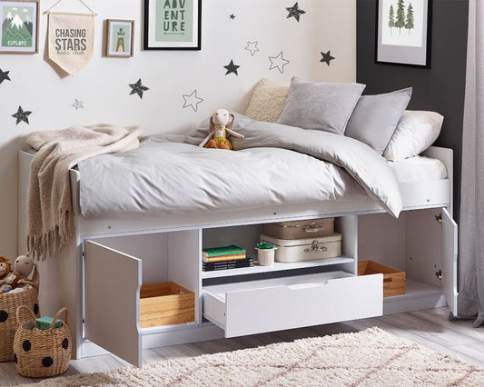 Julian Bowen Atom Low Sleeper Storage Open-Better Bed Company