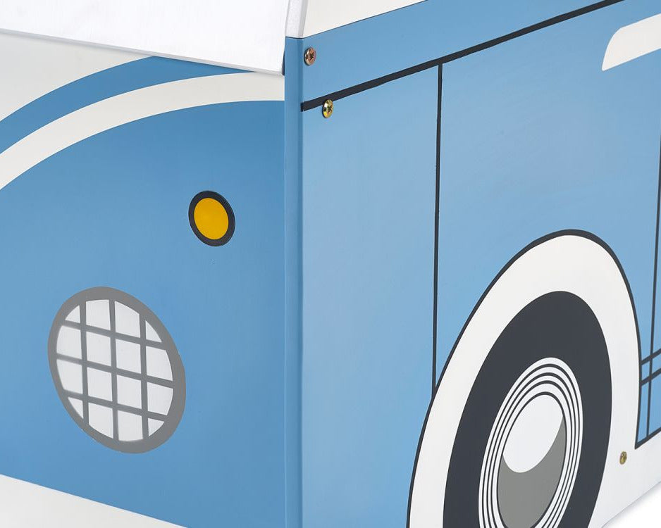 Julian Bowen Campervan Bed Front Wheel Close Up-Better Bed Company