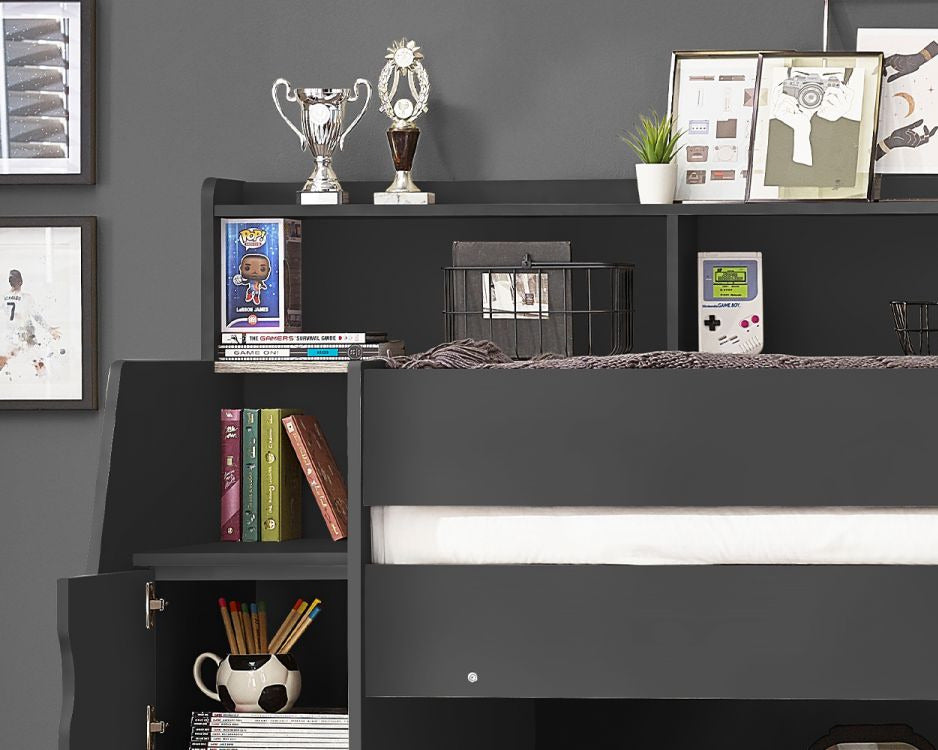 Julian Bowen Camelot Wooden Storage Staircase Bunk Bed