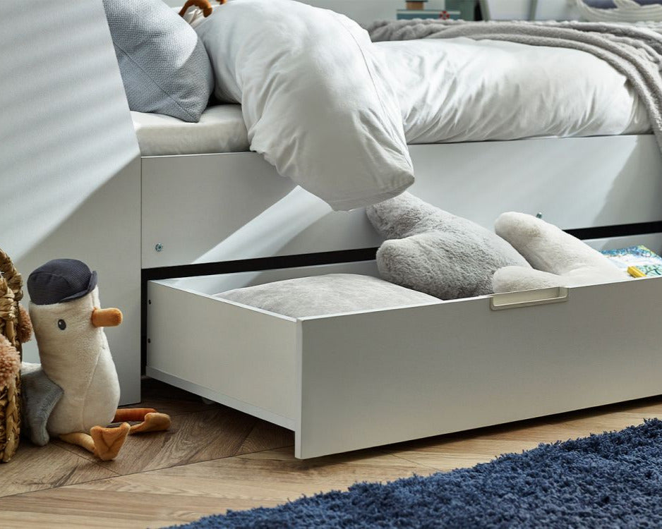 Julian Bowen Cyclone Daybed - White Drawer Out-Better Bed Company