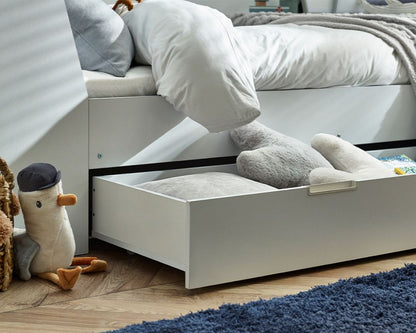 Julian Bowen Cyclone Daybed - White Drawer Out-Better Bed Company