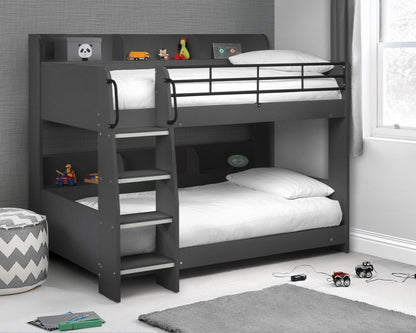 Julian Bowen Domino Single Wooden Storage Bunk Bed